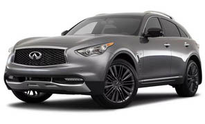 Замена задних тормозных колодок (барабан) Infiniti QX70