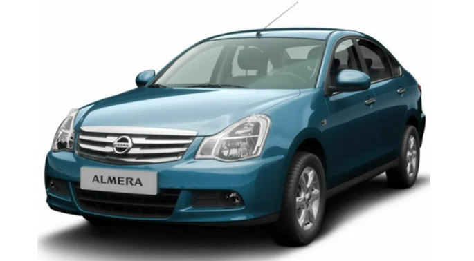 Замена задних тормозных колодок (барабан) Nissan Almera в Благовещенске в СТО Motul Garage