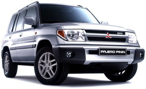 Замена задних тормозных колодок (барабан) Mitsubishi Pajero Pinin