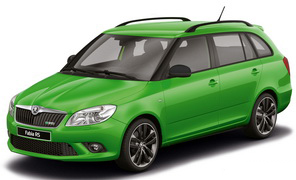 Замена задних тормозных колодок (барабан) Skoda Fabia RS