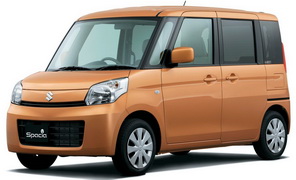 Замена задних тормозных колодок (барабан) Suzuki Spacia