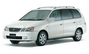 Замена задних тормозных колодок (барабан) Toyota Gaia