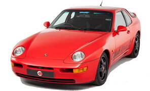 Замена задних тормозных колодок (барабан) Porsche 968