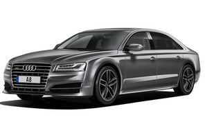 Замена шаровой опоры со снятием рычага  Audi A8